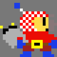 [50b701] BomberMan-droite