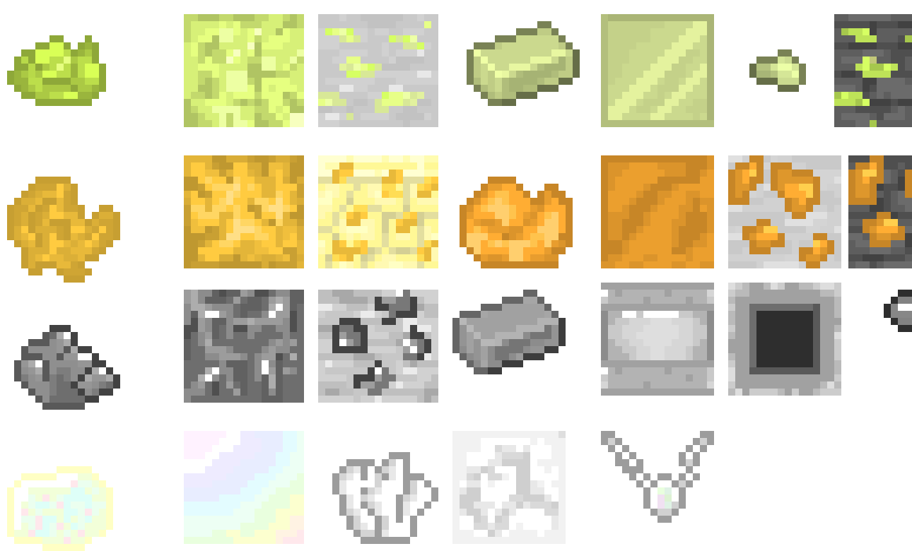 [6972ba] idée de minerait mincraft