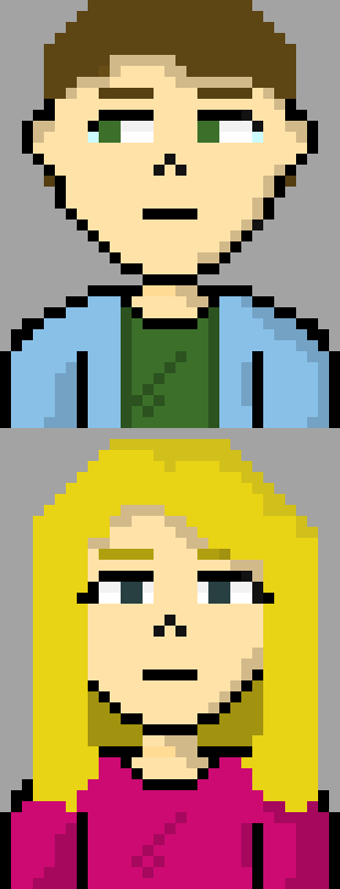 [90896a] *Annie stares at Vesin intently, watching him to make sure he doesn't do anything bad. But he doesn't notice either of them, he just keeps watching the monitor.*
