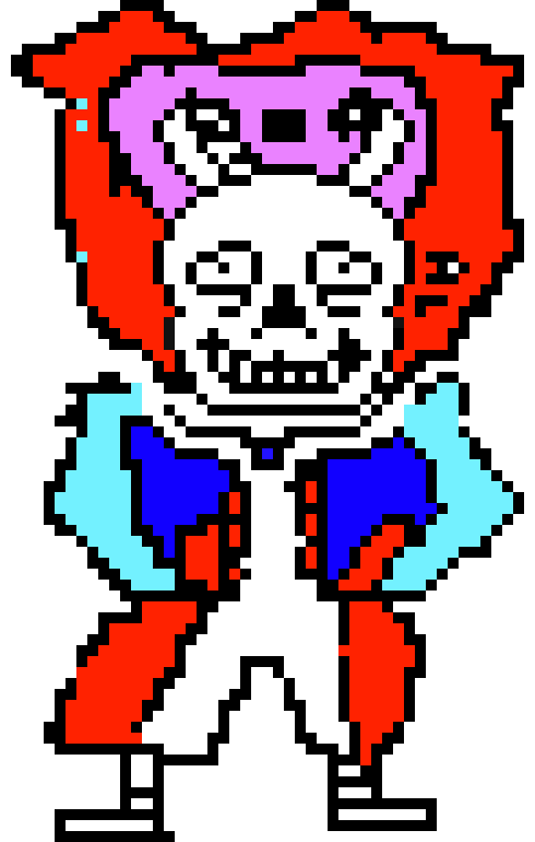 [9664c4] )*(^Tale AU SANS V4 Colored Sprite