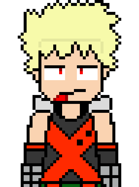 [b9de0d] *he falls down to the ground* - bakugou katsuki  