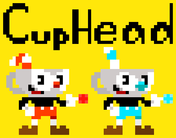 Cuphead and mugman