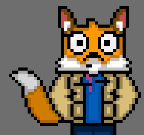 (not mine) Foxlinn (Shaded) (straight face) - Colorverse edit
