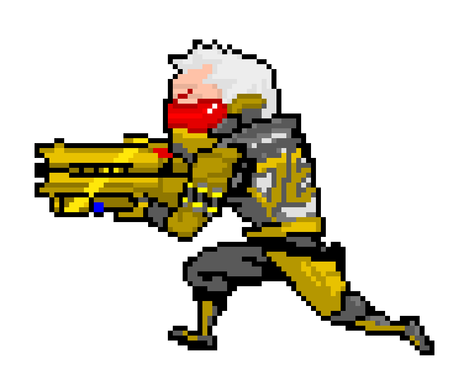 [9664c4] Golden Soldier 76 (W/ Golden gun)