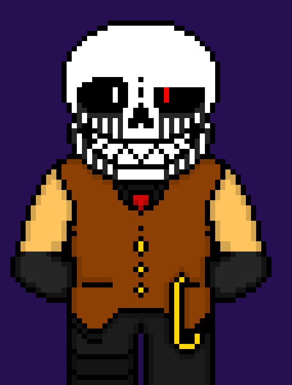 [0ae1f1] *slows time to dodge it, then returns it to normal* you really don't know the game, do you? I've gain control of one of the most powerful sanses, and here you are thinking you can kill US