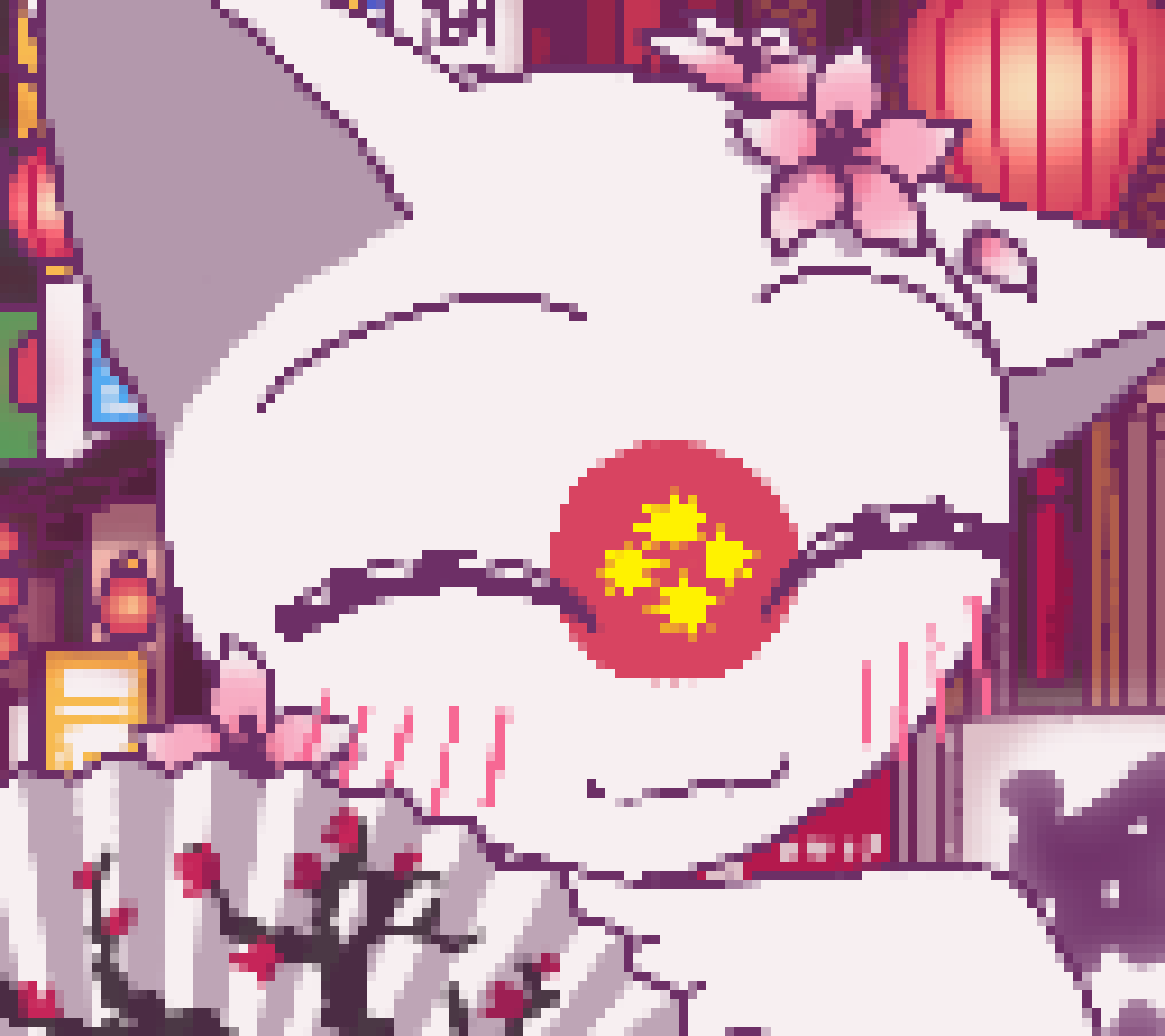 [b63bdb] *kindly greets Sahara as he passes by*