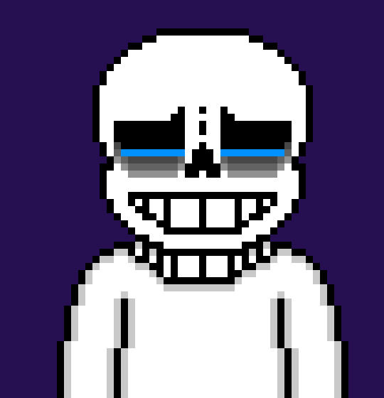[71fafd] *glass shards are stabbed into his side and arm and blood is running from his wound and staining the snow that Sans is laying on*