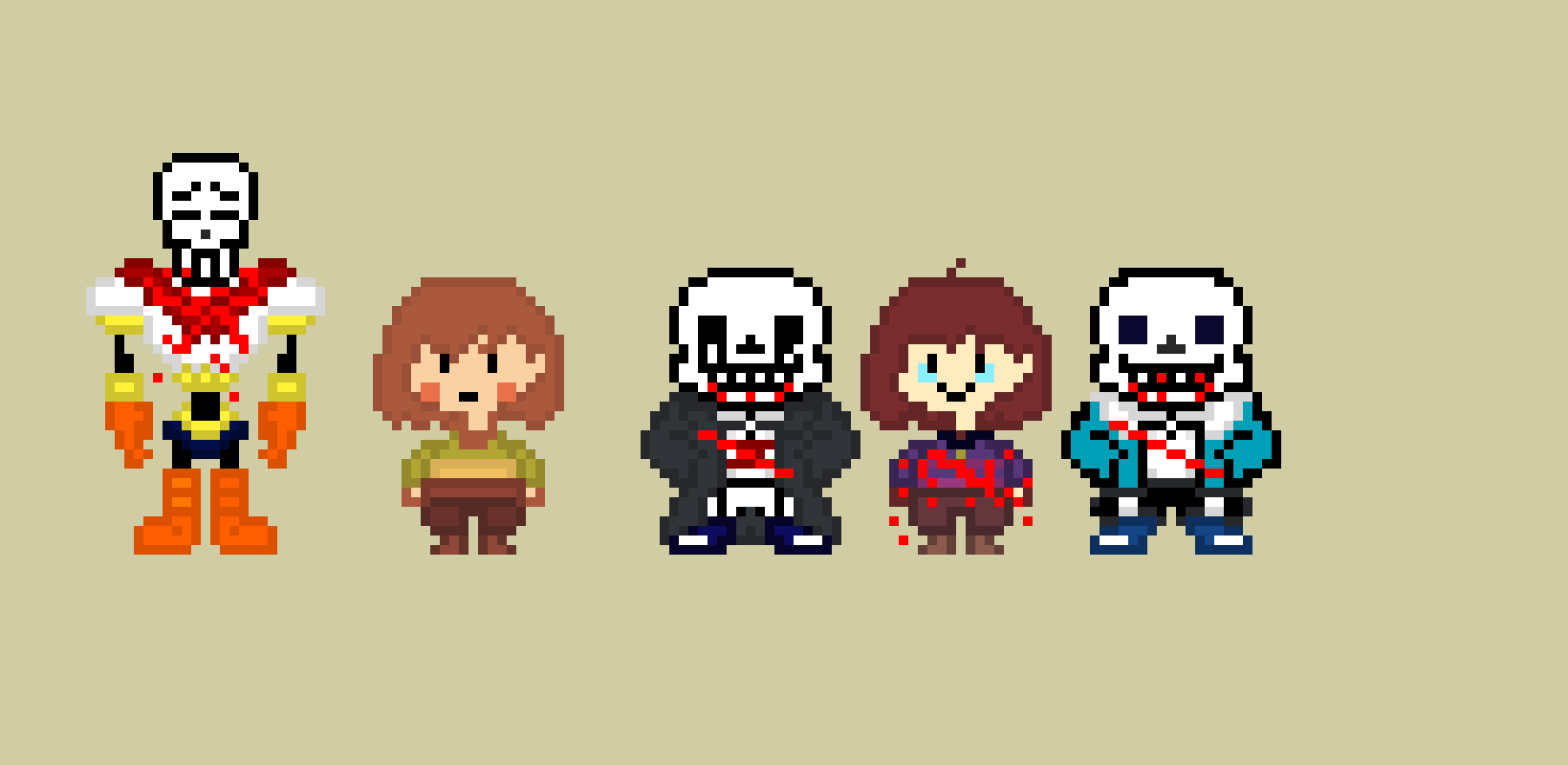[2bb340] UnderChance PixelArt-The Genocide