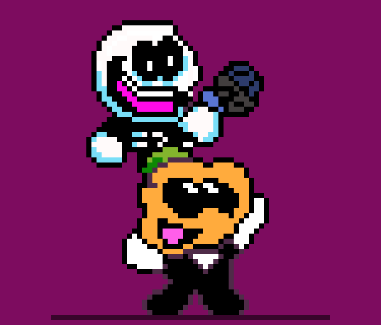 8 bit skid and pump