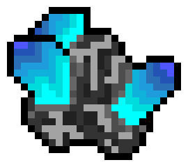 [0bf2a5] blue mineral