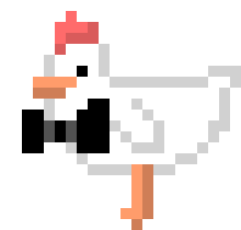 [c9c00b] Chicken with tophat