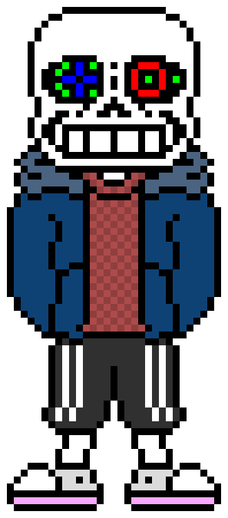[d6b045] TMS Sans: *Codes in Giant Blasters that Fire at Shift!Terror*