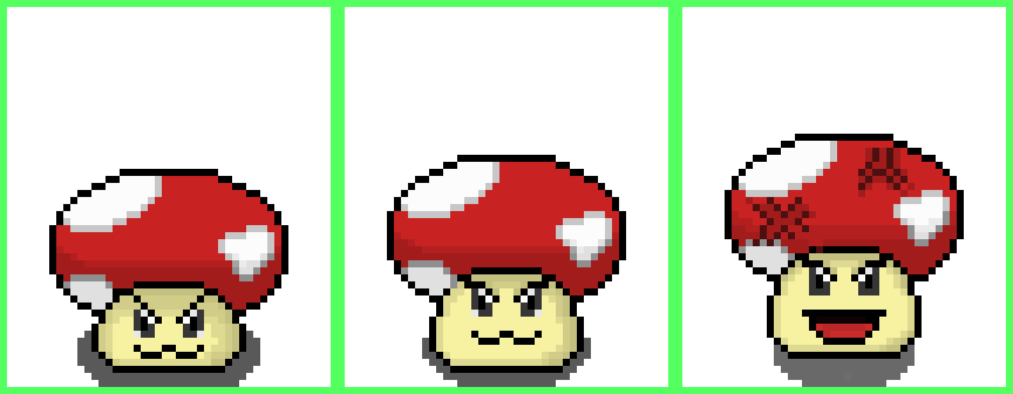 [9664c4] Mushroom Attacking by Philipesan