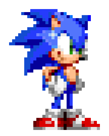 [154a9a] Pixelated Mordern sonic