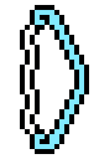 [9664c4] elven fairy wood bow