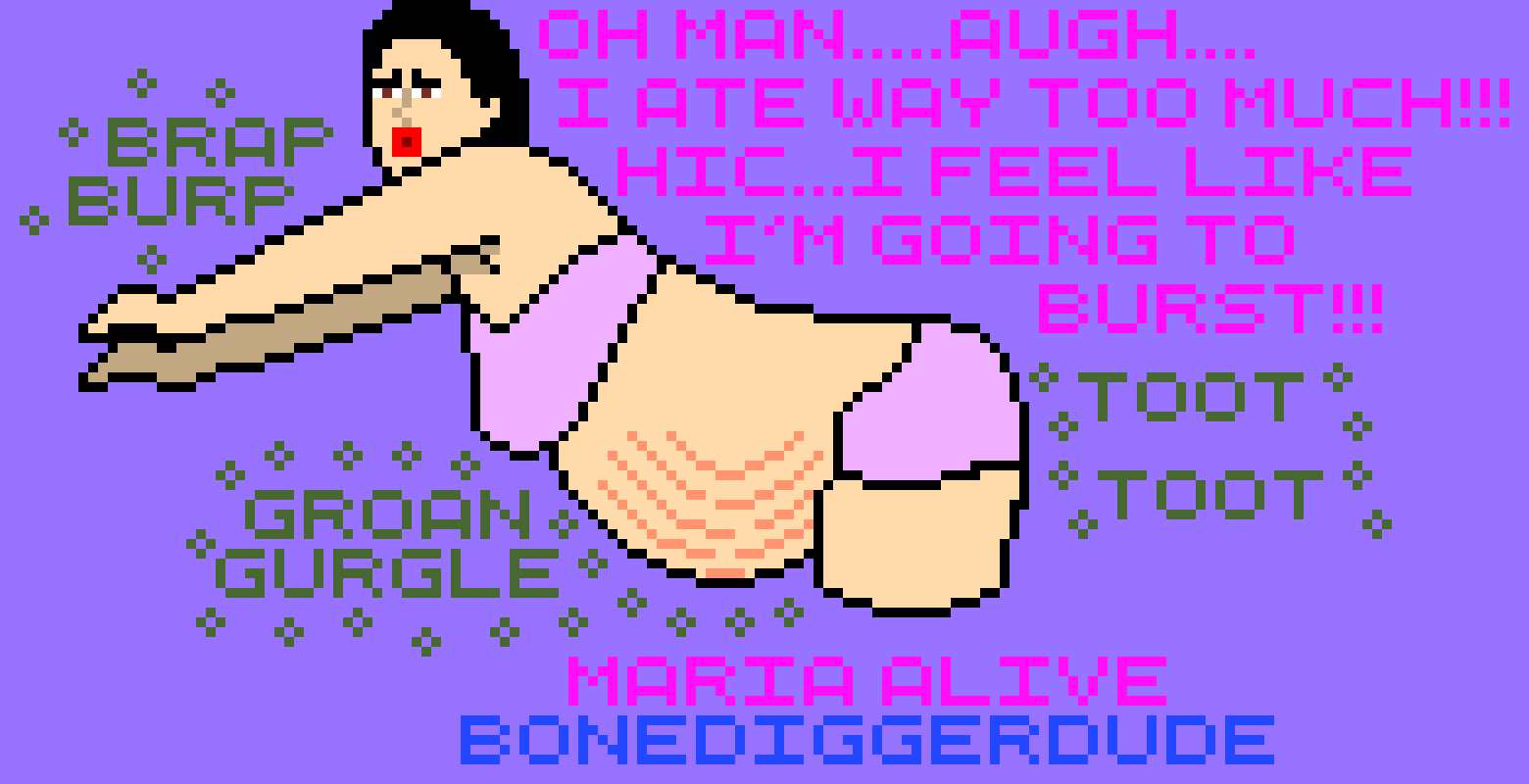 [a02946] MariaAliveBellyStuffing
