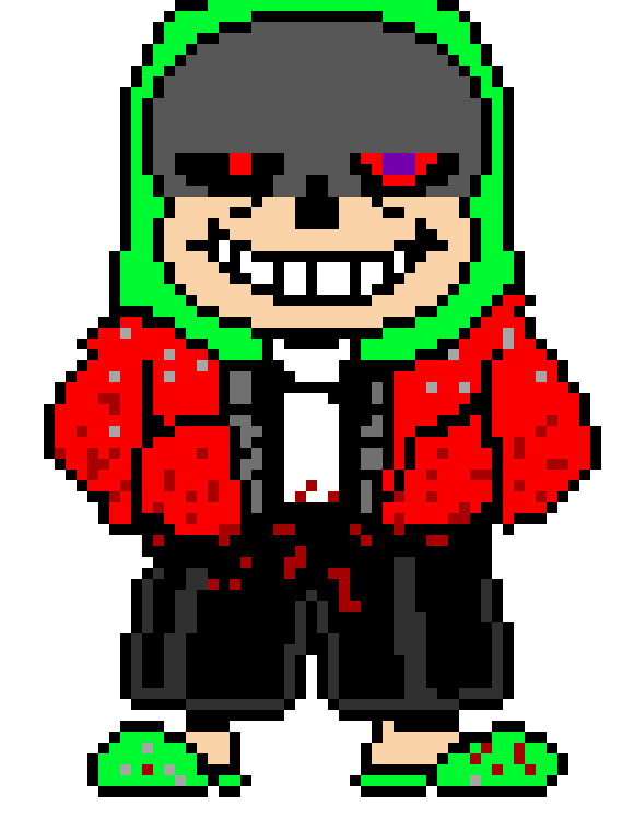 [9664c4] Dust!Sans Sprite