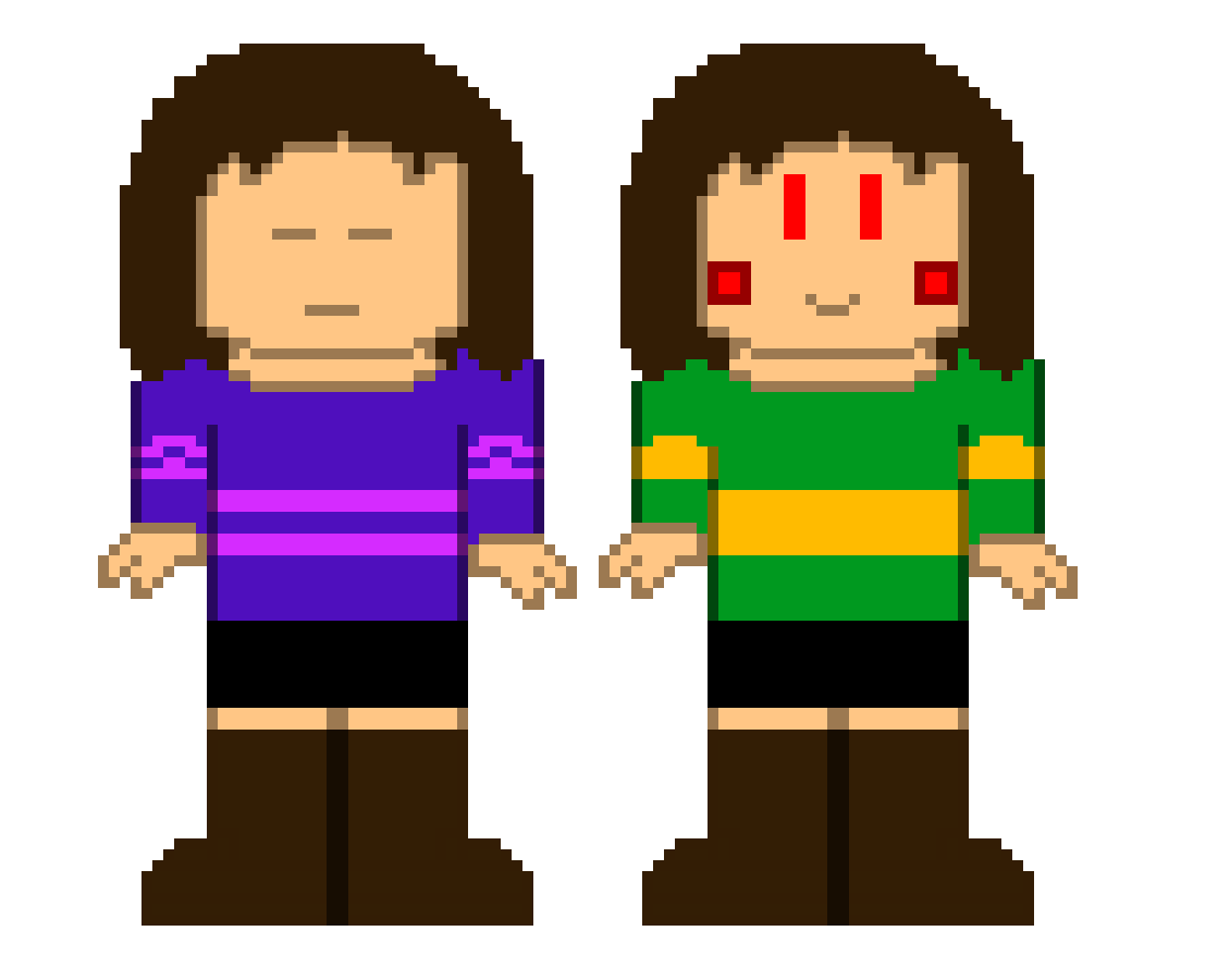 [9664c4] frisk and chara