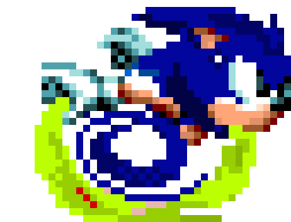 [e5f979] My sonic character (Running