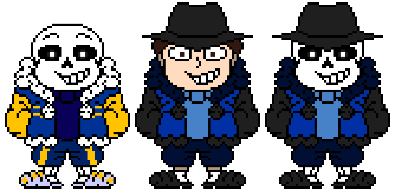 [9664c4] OuterTale Sans and PeterPlay19