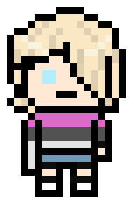 [cdd5e1] danganronpa pixel sprite base