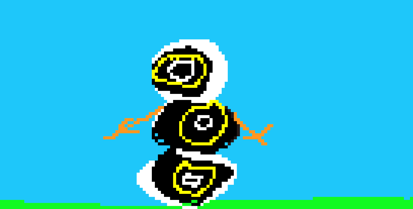 [c9c275] snowman for art 5-5