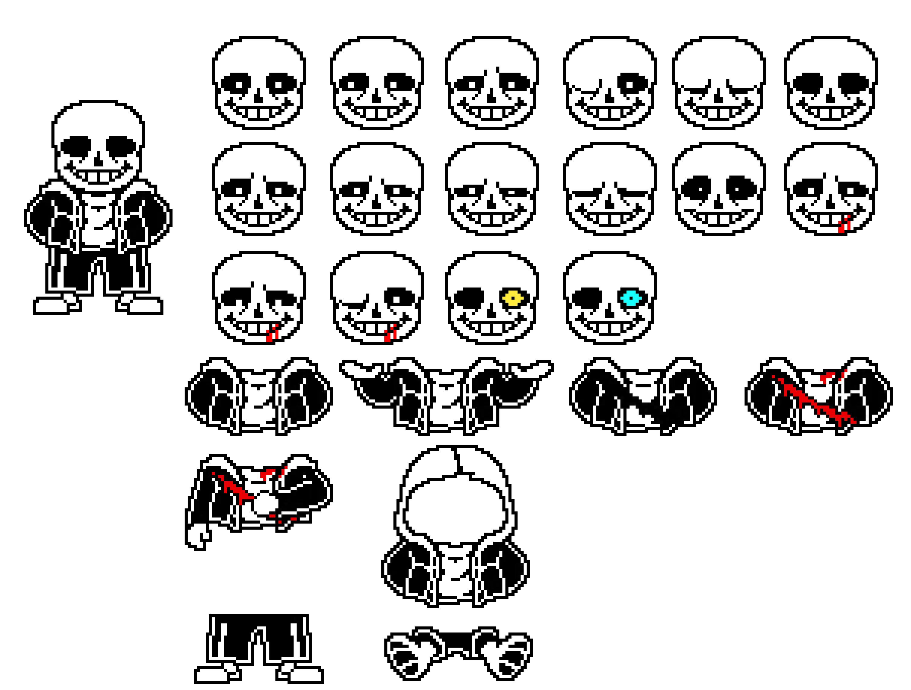 [50cb9d] Sans Sprite Sheet
