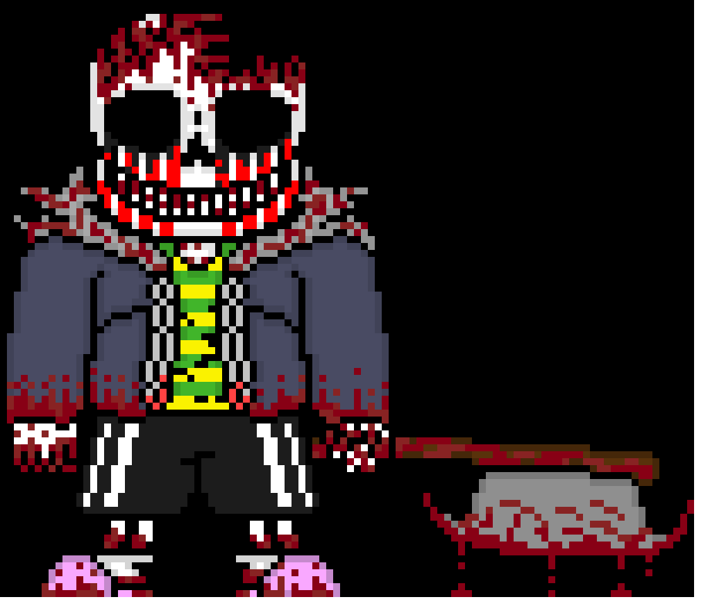 [e8cb42] WHY ARE YOU PROTECTING IT?!?! DO YOU NOT KNOW WHAT THAT THING HAS DONE TO US SANSES?!? *hate starts overlapping his DT eye goop*