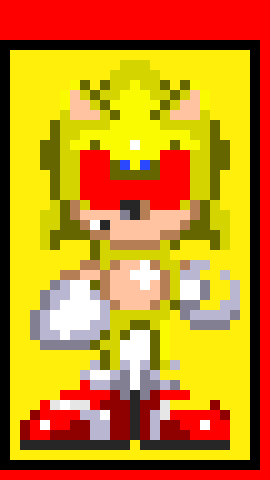 Super Sonic 3 Sprite