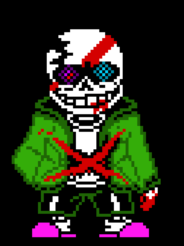 *asriel and chara are mad