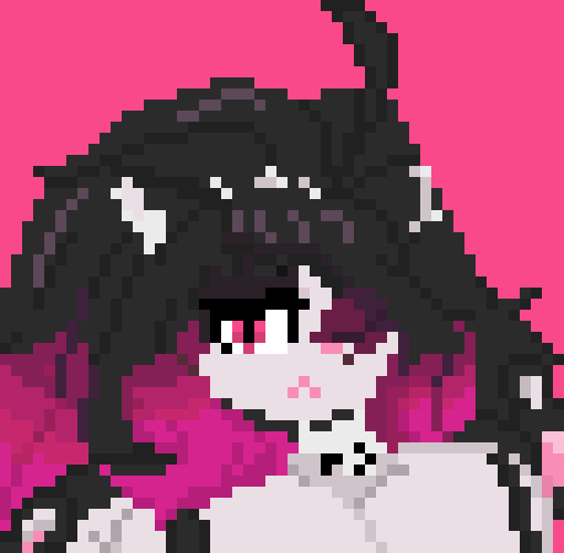[d0ac6b] "oh uhm..." -she looked at Grim and asked she could stay with him due to the fact she got lost in Snowdin-
