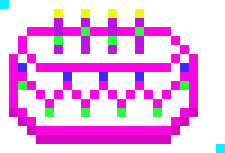 [d47409] Birthday Cake