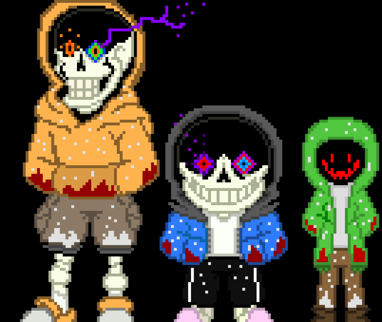 The MAD Time Trio(anyone wanna do dustbelief art)https://soundcloud.com/der-zocker-291619842/mad-time-trio-beginning-of-madness-aka-update