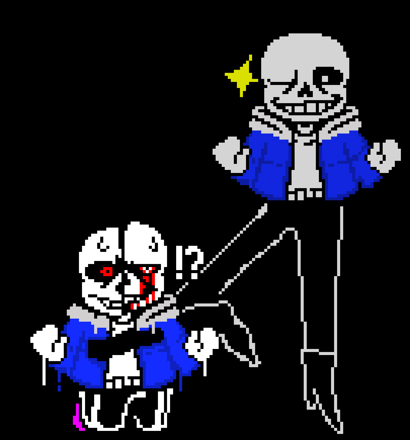 [d10ac8] undertale last breath phase 17 B last hope style why?