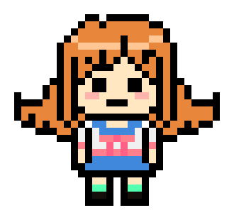 [7daa3a] Yuki Amai Pixel Art