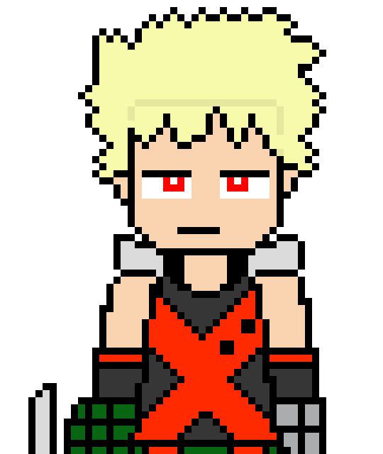 [b9de0d] hello bomb guy in hoodie. - bakugou katsuki  