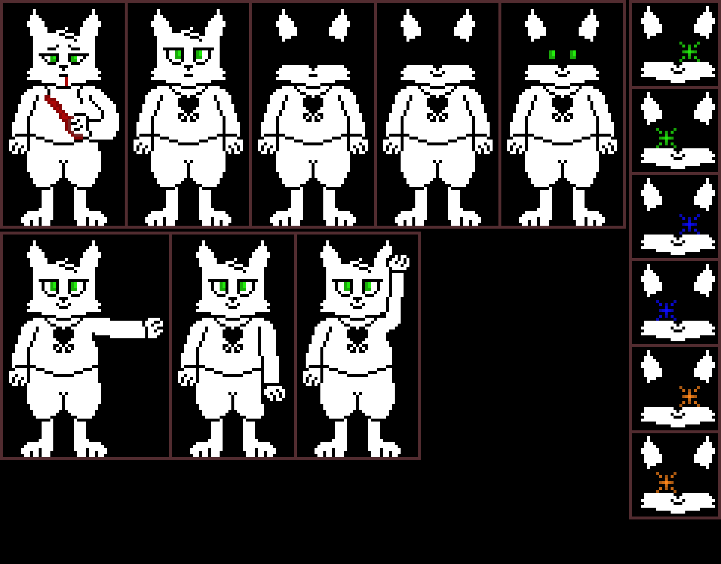 Lily Battle Sprites