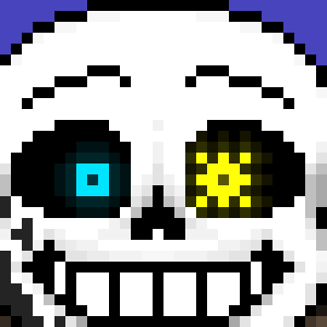 [63ceb7] im redrawing my picture of him https://www.pixilart.com/art/chaotic-sans-27ae19269e57748