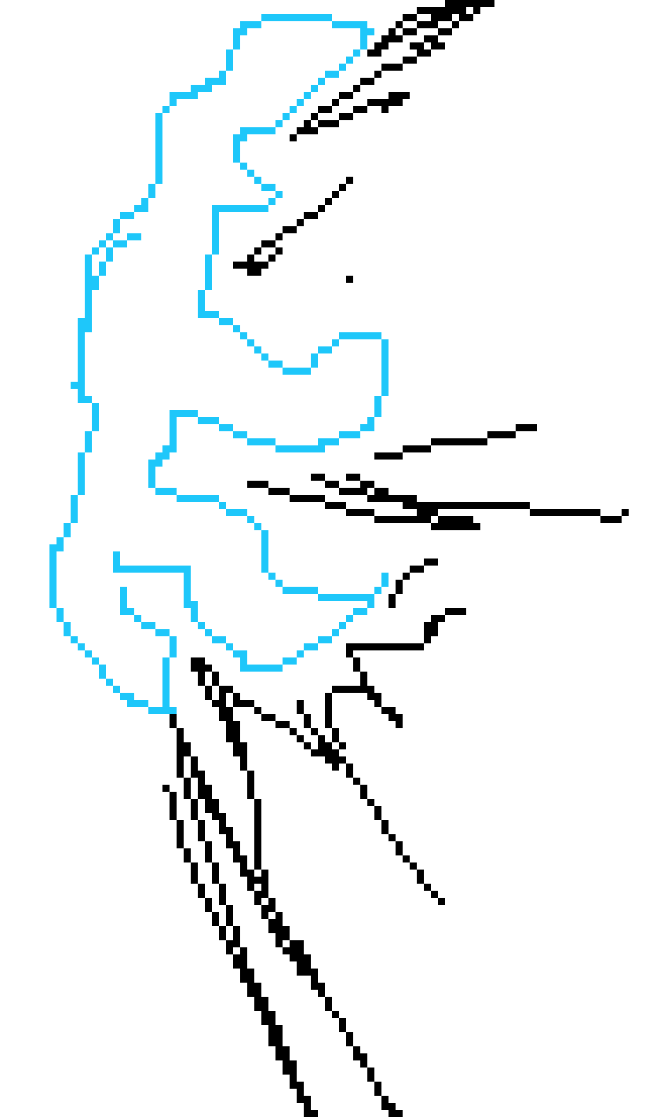 [72a818] He then pulls on the worms face