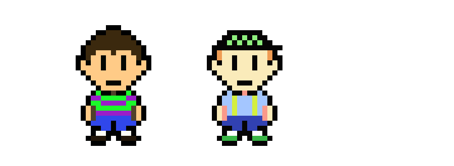 [9664c4] custom earthbound sprites