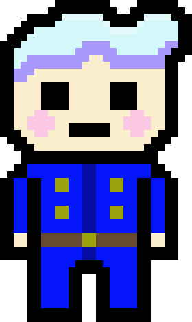 [61c3a2] danganronpa pixel sprite base big - Hidekazu Yoshiaki