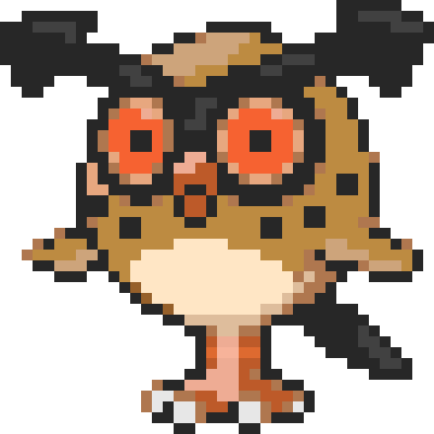 [e26b9e] Beta Hoothoot Sprite Updated