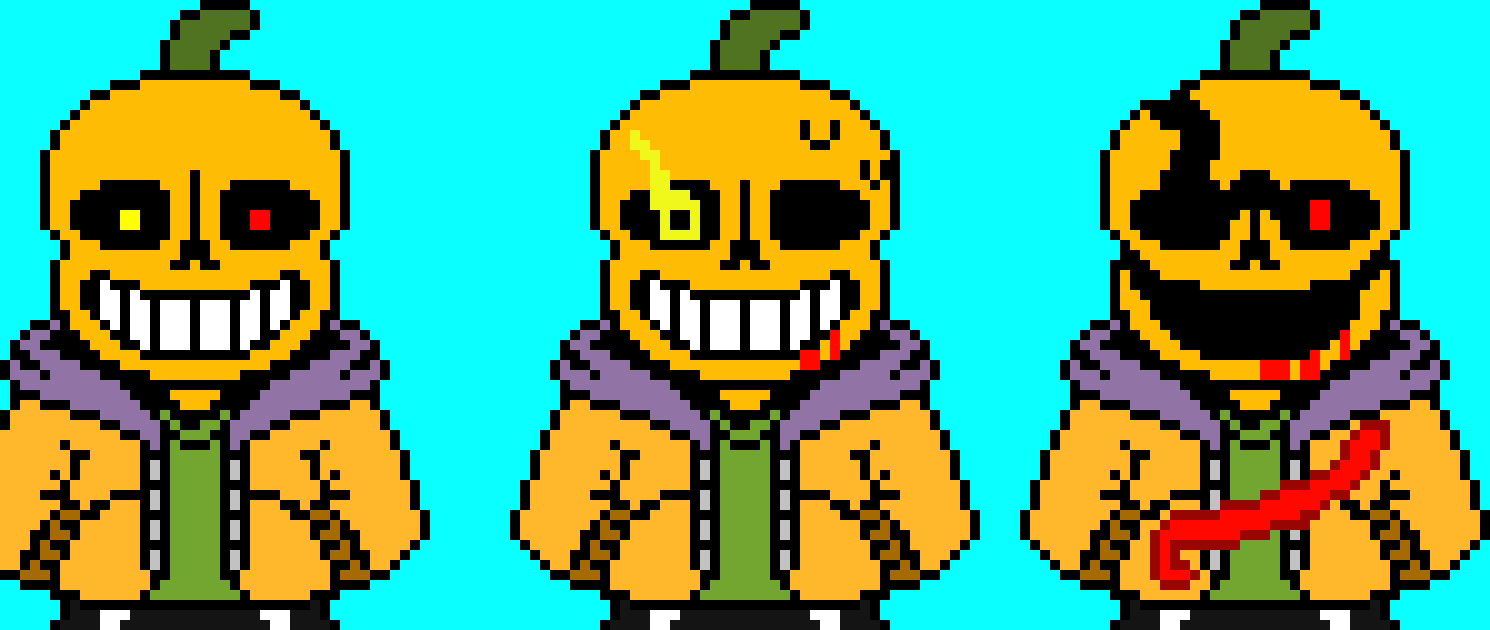[f46fe8] haloween sans last breath stage 1,2 and 3