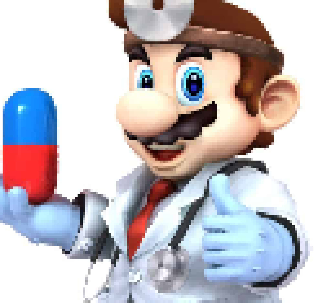 dr mario: you have nothing to worry about Lexi P. Ation. I hope you get-a the job, we're-a rooting for you!
