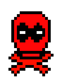 [9664c4] deadpool skull