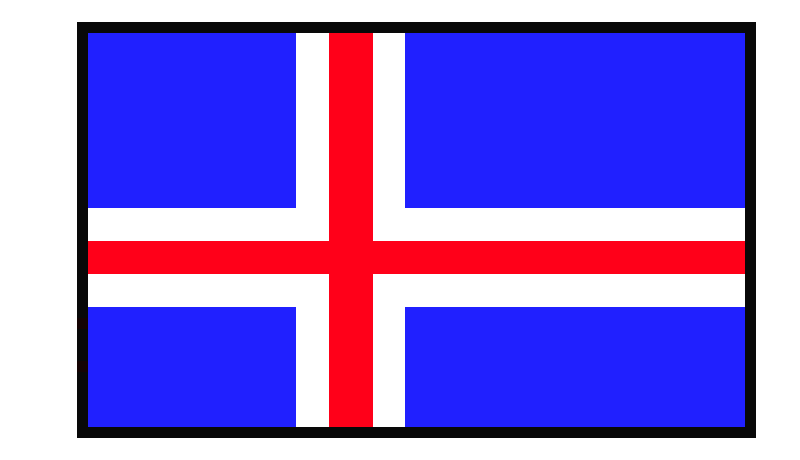 Iceland Flag