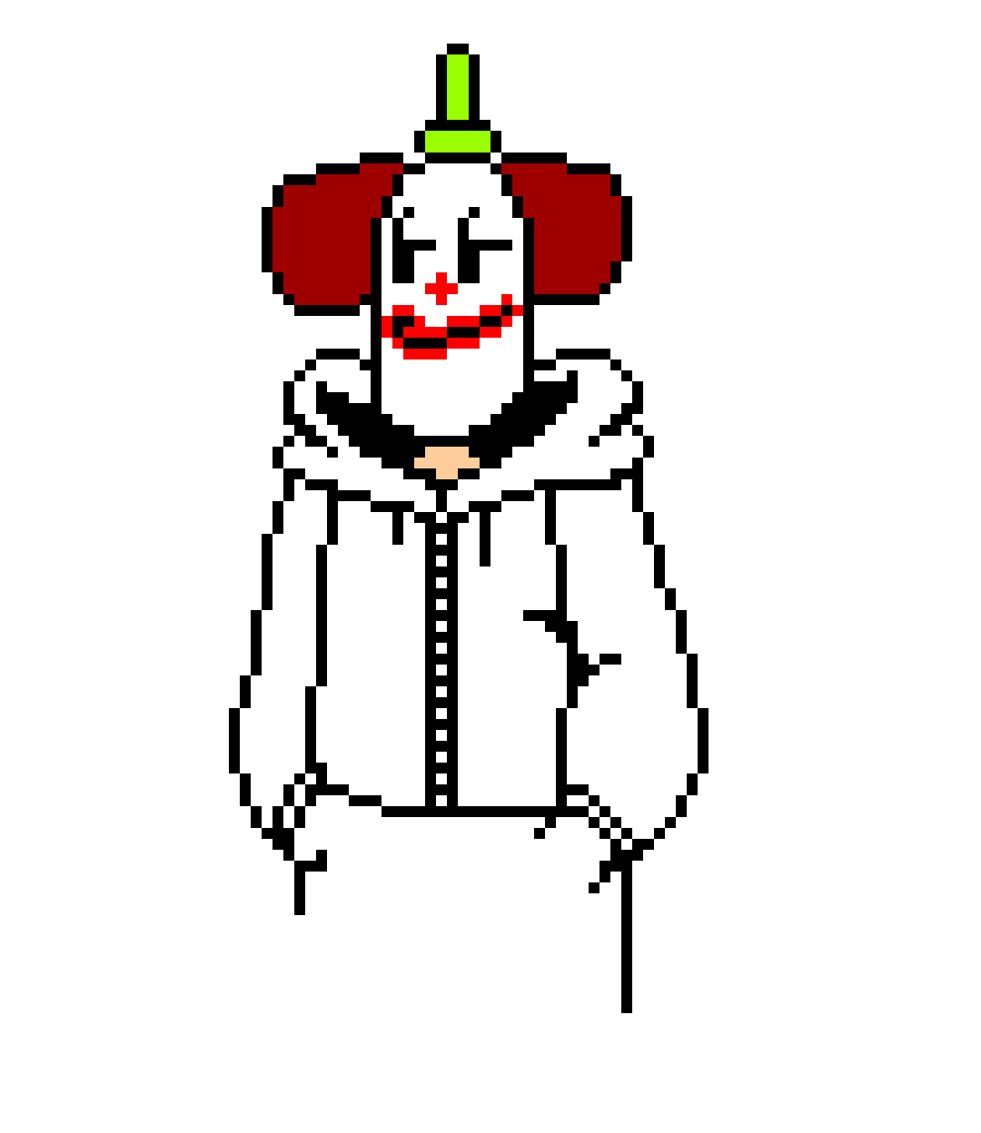 some dumb uninished present for a stupid clown