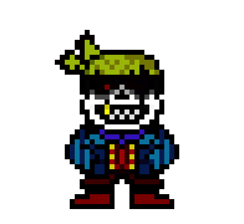 C.A sans (soda) overworld