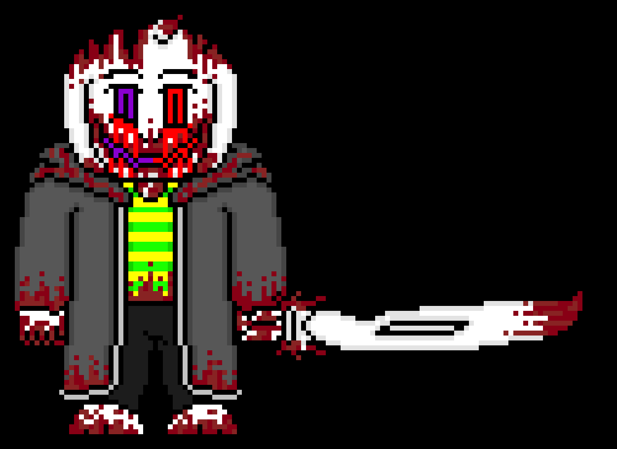 [e8cb42] *dodges al of them but grabs one and sticks it fight in FT's skull* heh, as per usual, your a I D I O T *FT asriel recognizes these words*