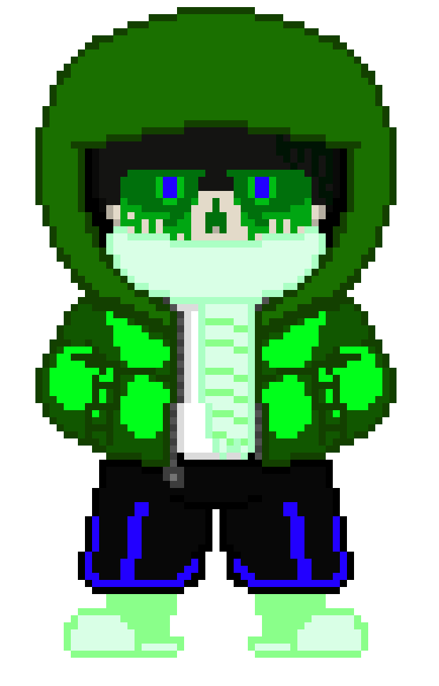 [9664c4] Toxic (my oc) with hoddie